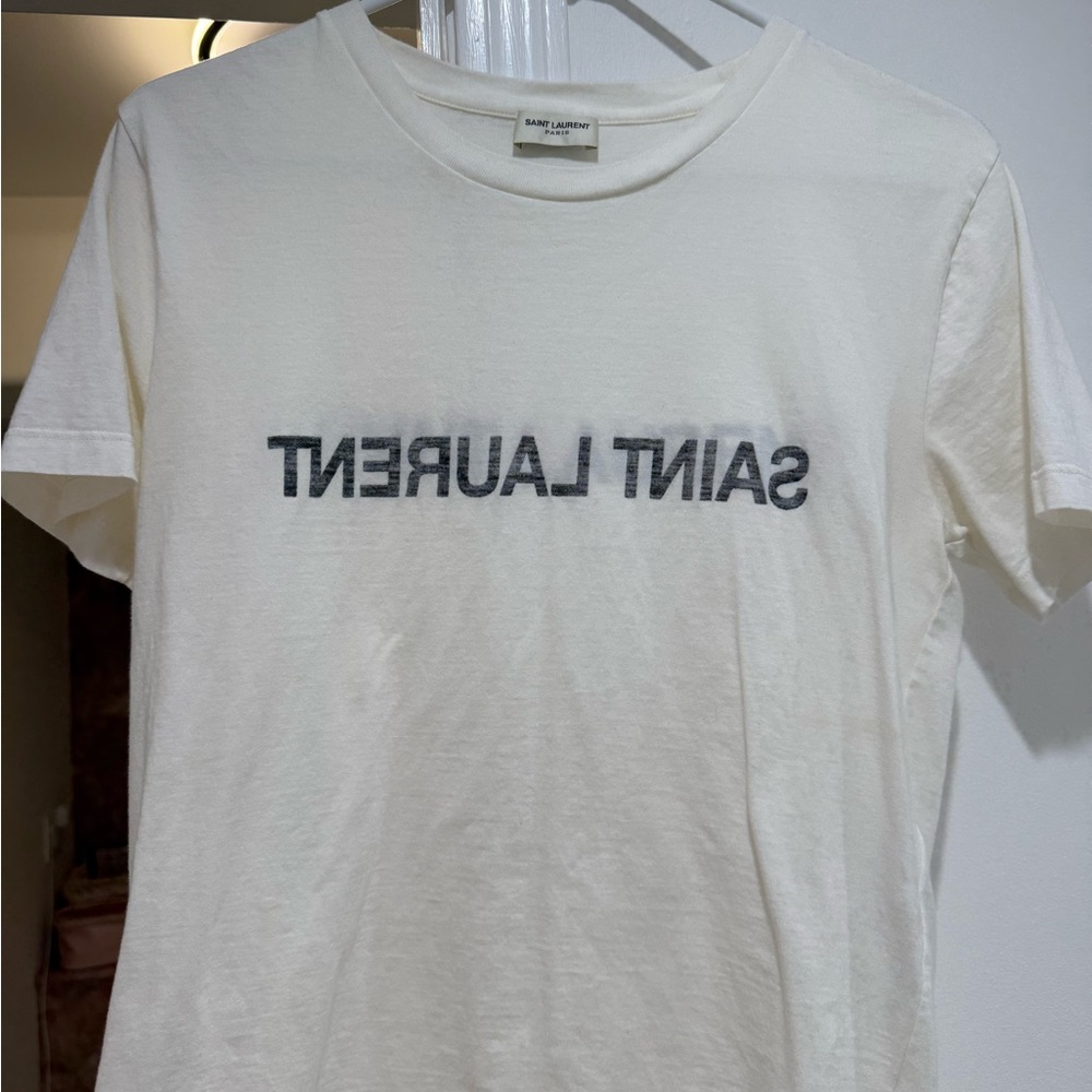 Saint Laurent T-shirt size M. Worn once. Authentic